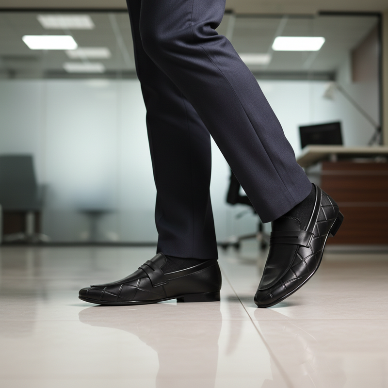 Men’s Black Premium Formal Loafers