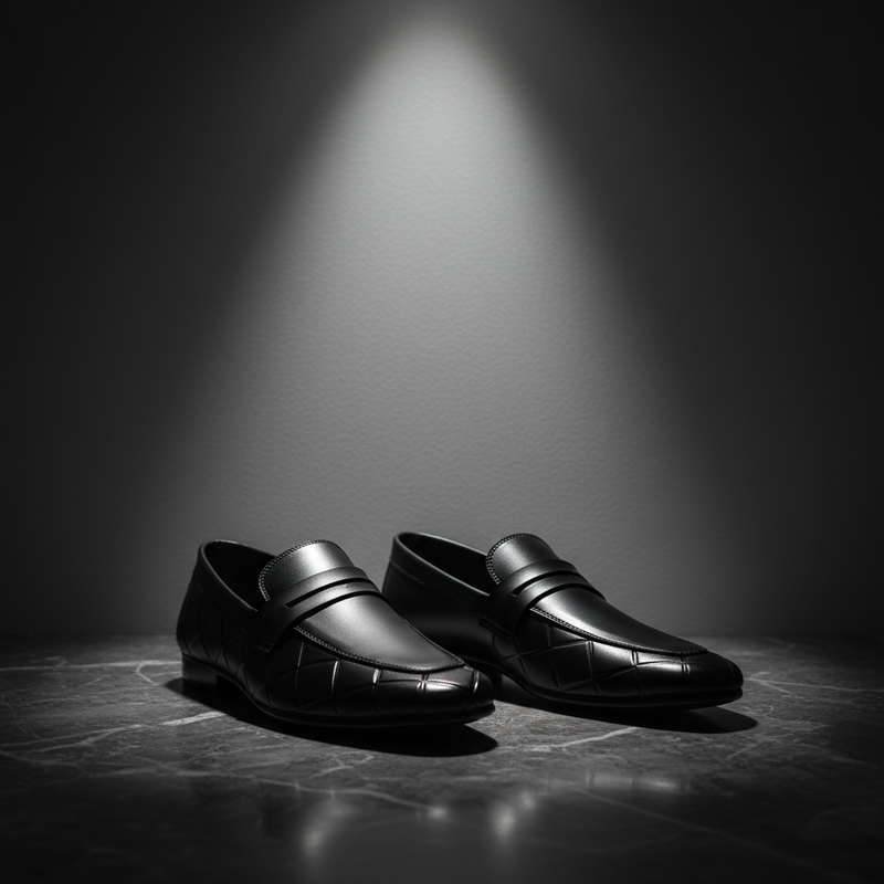 Men’s Black Premium Formal Loafers