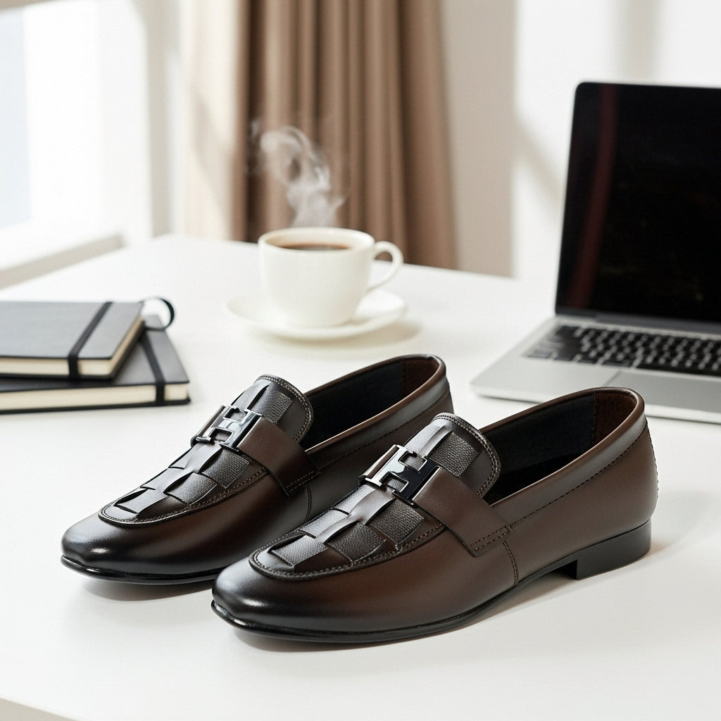 H Buckle Formal Loafer | Premium Loafer