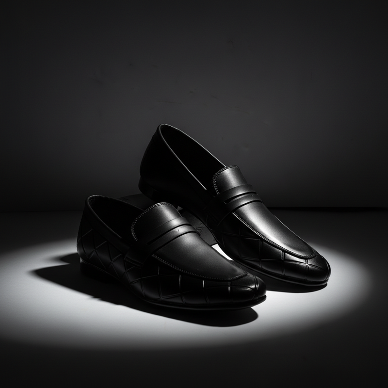 Men’s Black Premium Formal Loafers